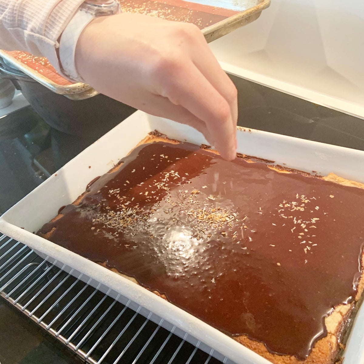 Banana-Coco-Choco Squares or Tart – Bonjour Bakehouse