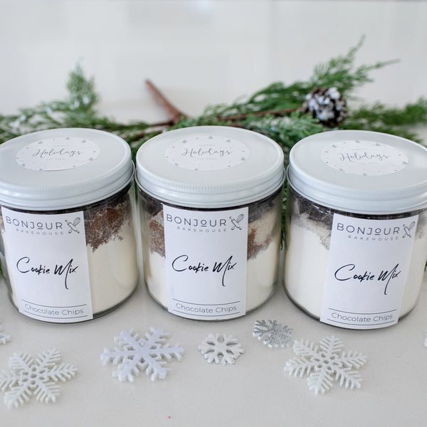 Cookie Mix Jar - Chocolate Chip - Holiday Spirit 🌟