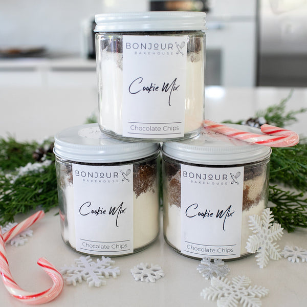 Cookie Mix Jar - Chocolate Chip - Holiday Spirit 🌟