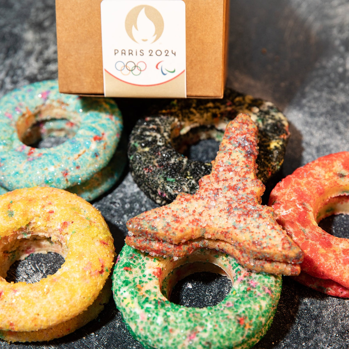 12 Paris Olympics Assorted Cookies Bonjour Bakehouse