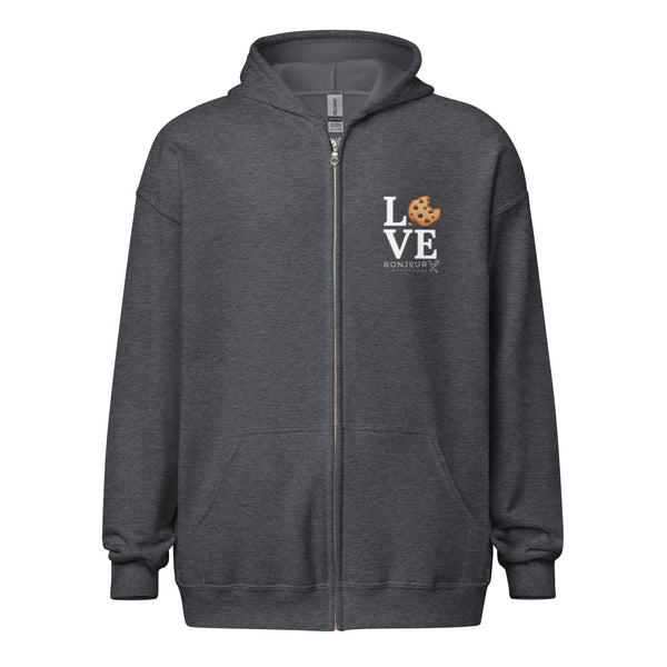 Love Cookies Unisex heavy blend zip hoodie