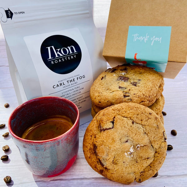 Gift Box - Chocolate Chip Cookies and Coffee - Thank you 🙏