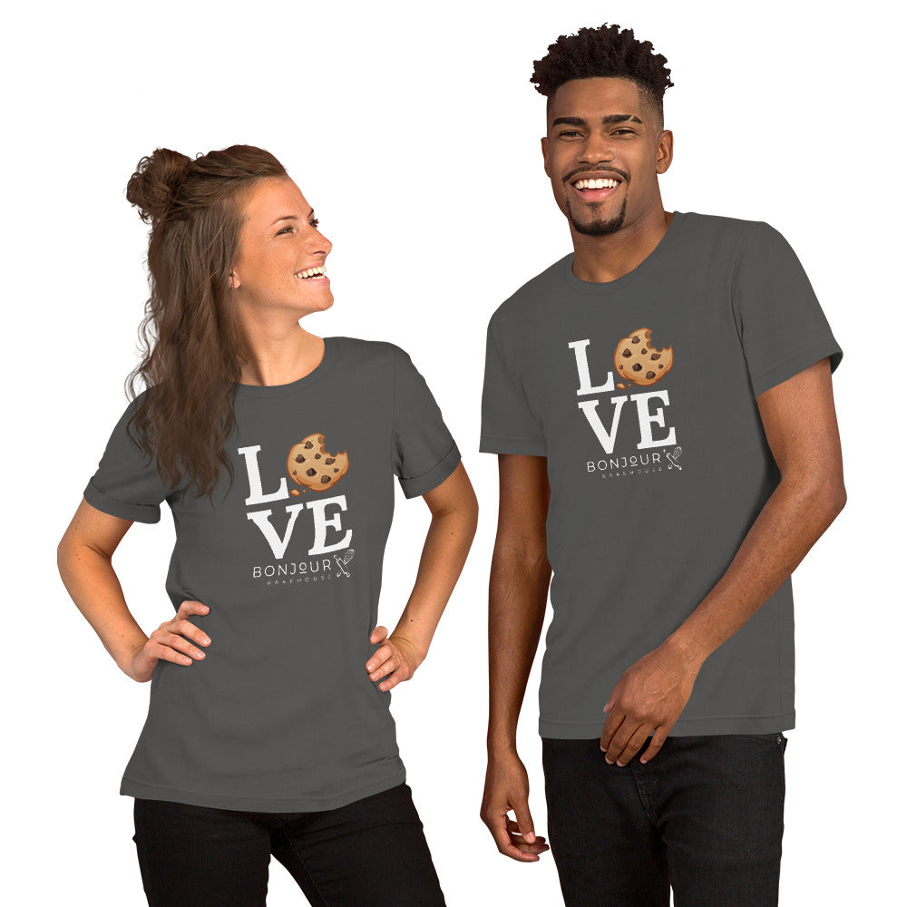 Love Cookies T Shirt Bonjour Bakehouse love-cookies-t-shirt-bonjour-bakehouse