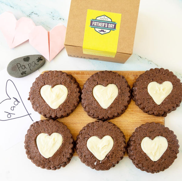 D🧡d -  Father's Day Heart Cookies