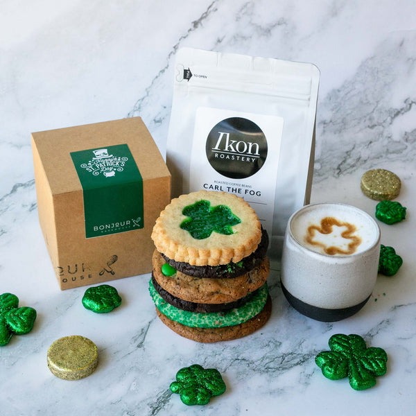 1 Gift Box - St Paddy's Cookies and Coffee St Paddy's R