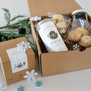1 Holiday Spirit Ultimate Gift Box - Tea & Pear R - Customized it with your Company Logo  🌟