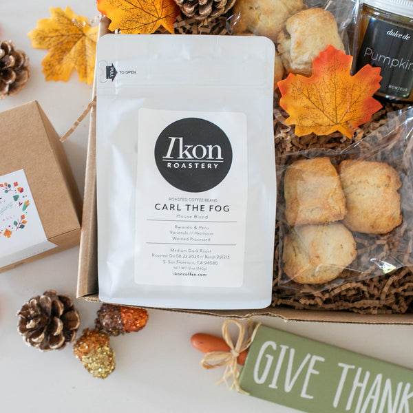 Thanksgiving Ultimate Gift Box - Coffee & Pumpkin R  - Customized it with your Company Logo