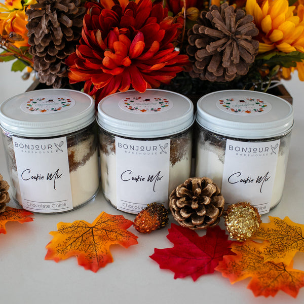 Cookie Mix Jar - Chocolate Chip - Thanksgiving 🍁 🍂