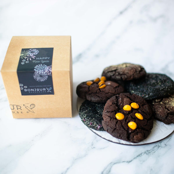 New Year Gift box Cookies