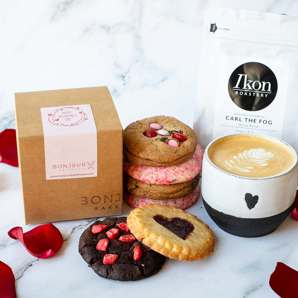 💕  Mon Coeur Gift Box - Cookies + Coffee Beans G 🍪