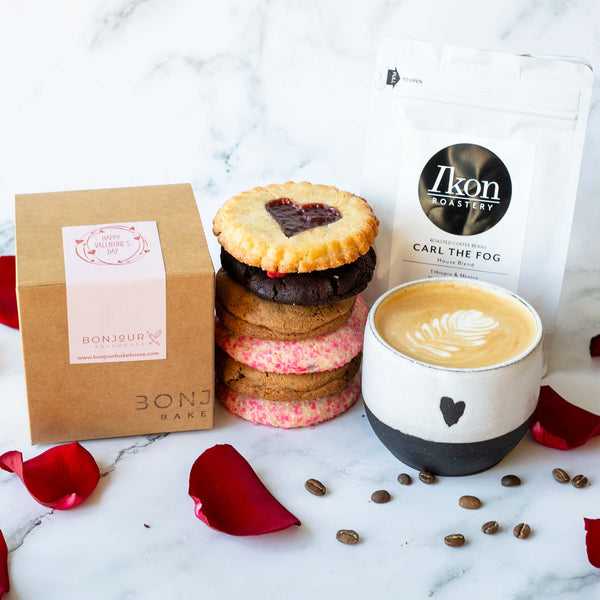 💕  Mon Coeur Gift Box - Cookies + Coffee Beans G 🍪