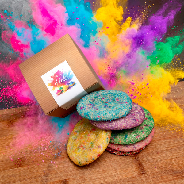 Happy Holi Assorted Cookies 💛🩷💚🍪