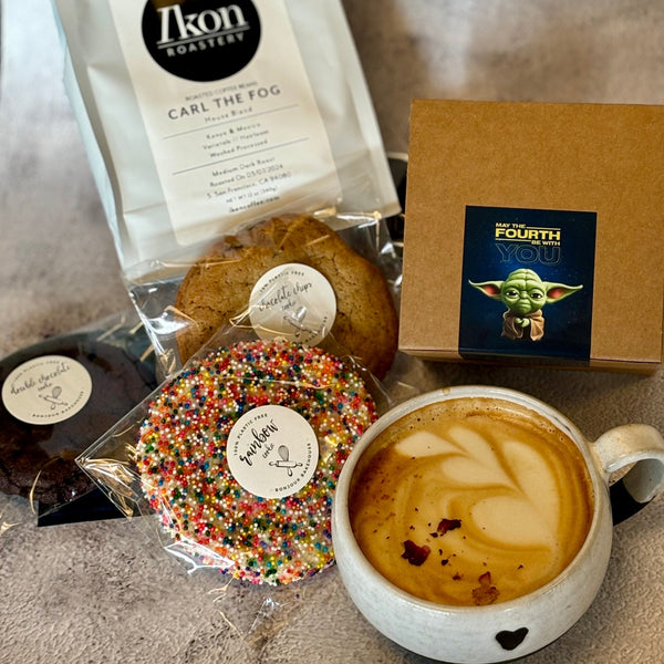 Gift Box Cookies & Coffee - May The Fourth Be With You R!