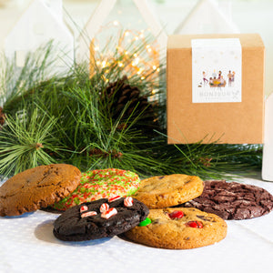 1 Holiday Spirit Gift Box - Cookies + Coffee R - Customized it with your Company Logo 🌟