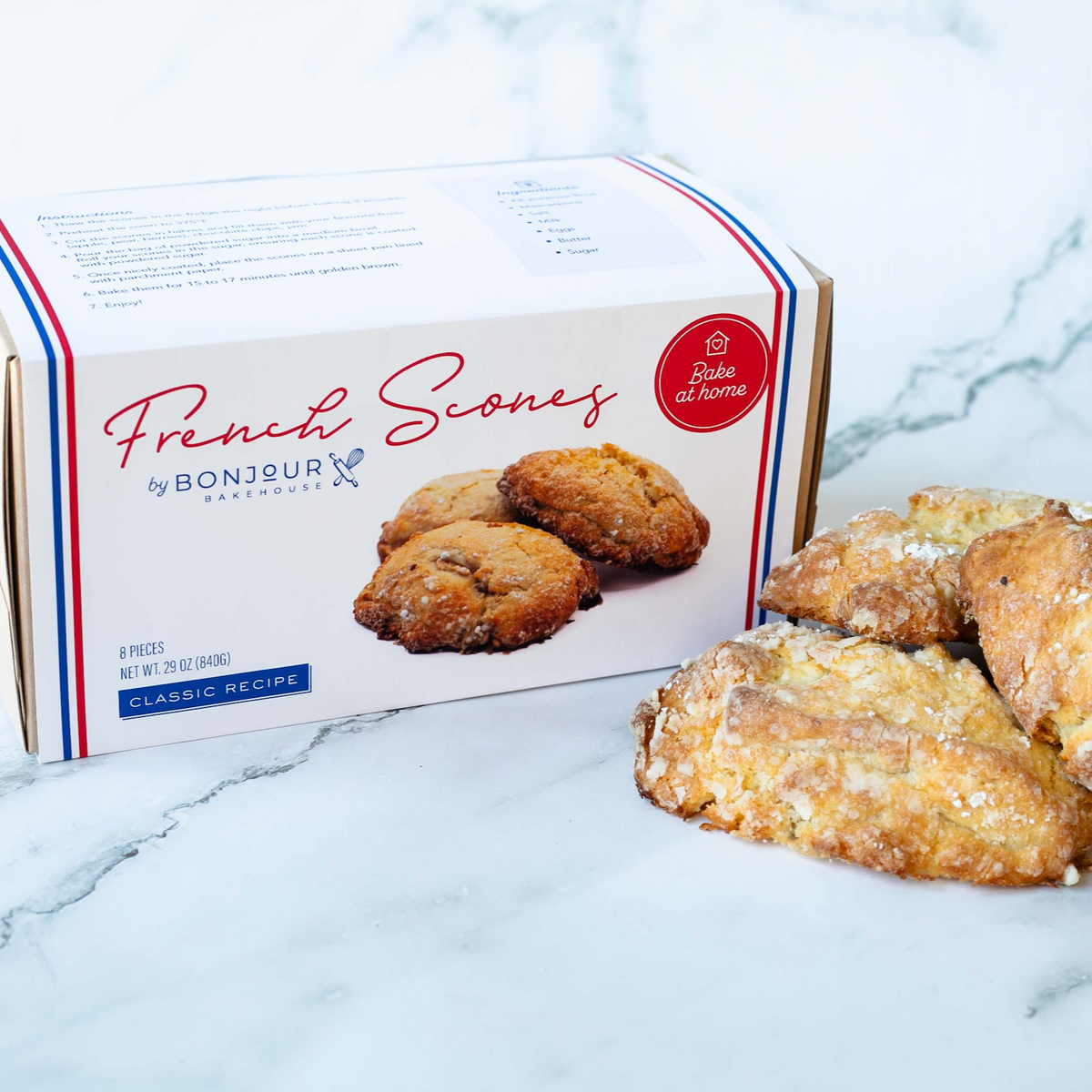 Scone Making Kit Frozen Scone Kit - Bake them at home! – Bonjour Bakehouse