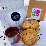 Happy Birthday Gift Box - Chocolate Chip Cookies and Coffee R
